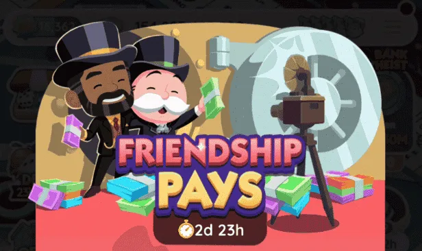 Monopoly Go Friendship Pays Rewards List (2 January 2025)